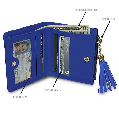 Officially Licensed NFL Buffalo Bills Mini Organizer Wallet