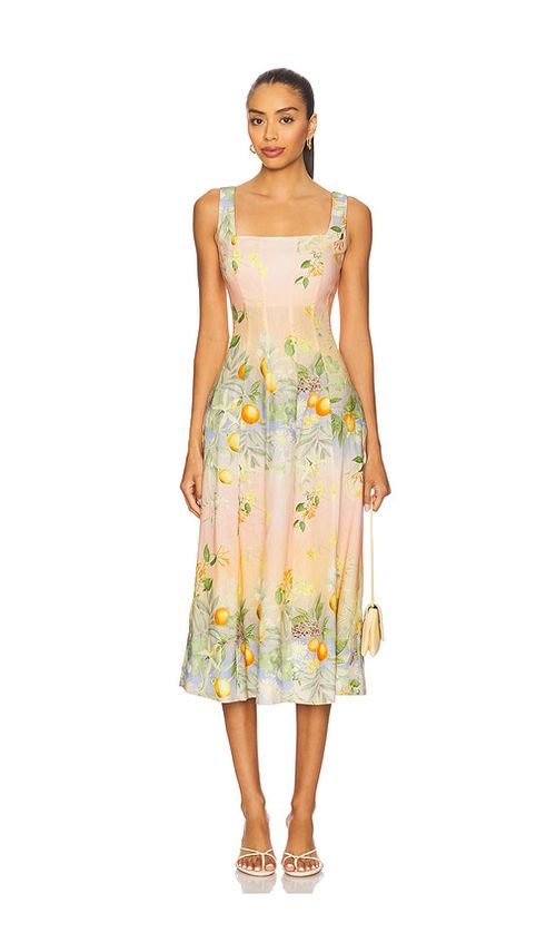 Yumi Kim ROBE SIENNA en Peach,Blush.  L. Also en