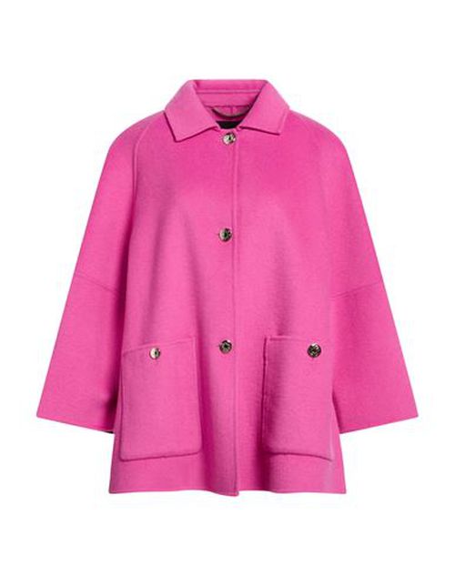 Elena Mirò Woman Jacket Mauve Size XXL Wool, Polyester
