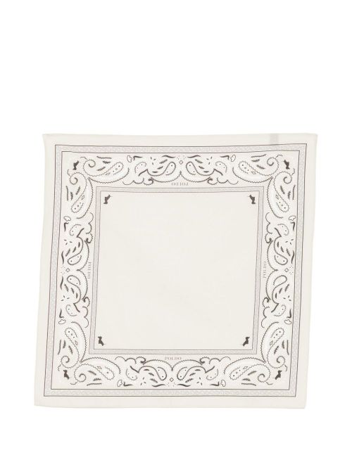 Paisley Bandana — Beige