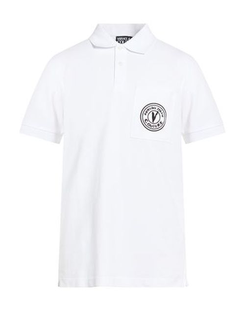 Man Polo shirt White Size L Cotton