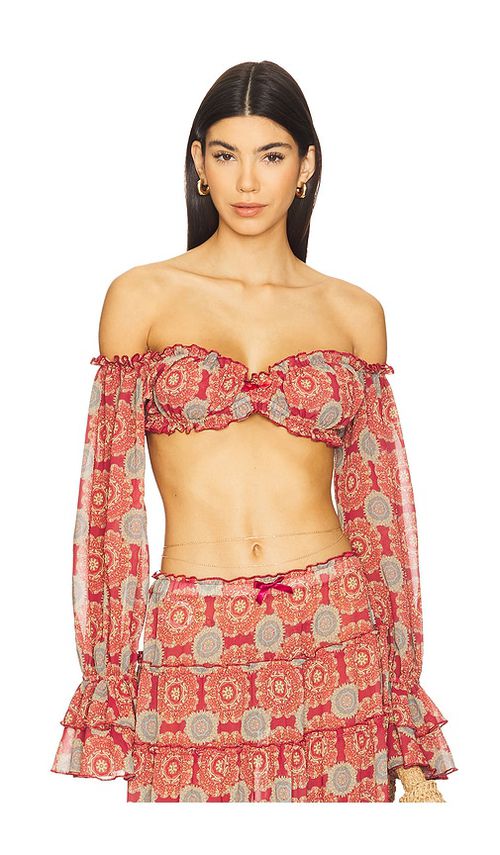 Bananhot Elma Shirt in Paradise Passion. M also in
