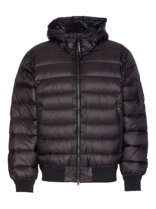 Hooded padded coat - Black