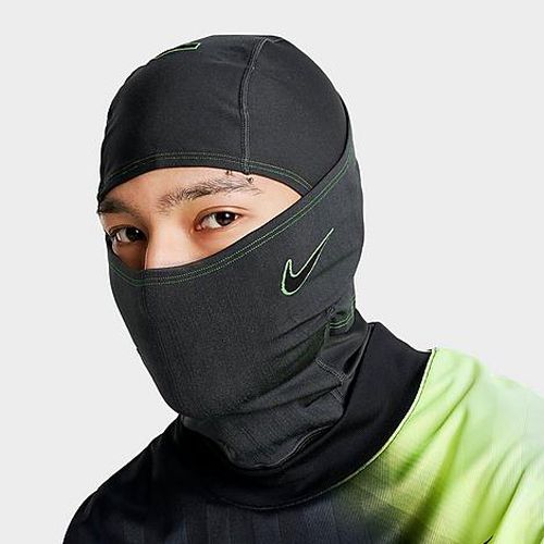 Pro Hyperwarm Knit Graphic Balaclava Hood in Black