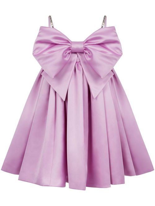 Giant Bow sleeveless dress - Pink