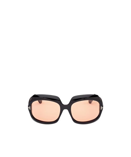 Tom Ford Eyewear Ren Oversized Frame Sunglasses