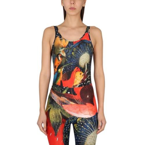 Lingerie Leotard With Print