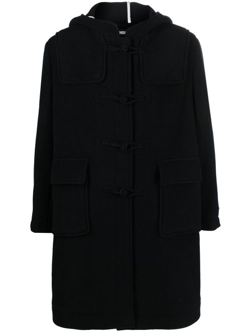 Mid-length duffle coat - Black
