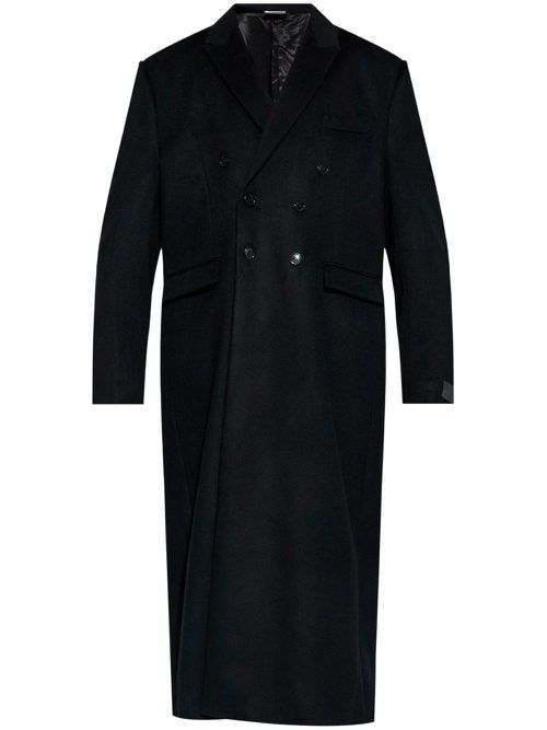Long wool coat - Black