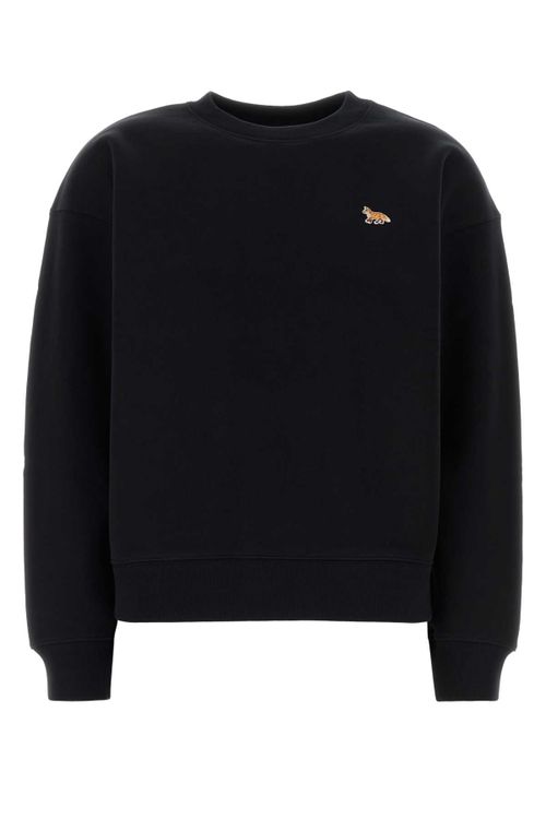 Maison Kitsune Baby Fox Comfort Sweatshirt — Black
