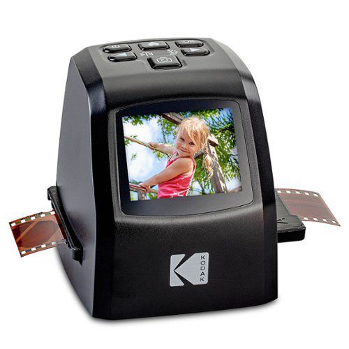 Kodak Mini Digital Film & Slide Scanner – Converts Film Negatives & Slides to 22 Megapixel JPEG Images – 2.4 LCD Screen - Black