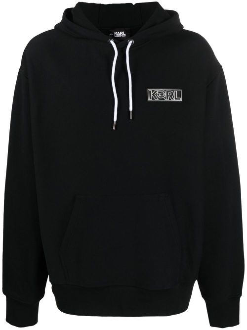 Ikonik 2.0 long-sleeve hoodie - Black