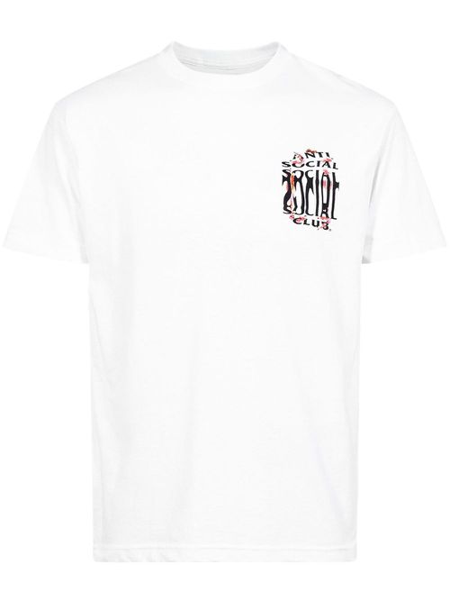Mind Melt "Members Only" crew neck T-shirt - White