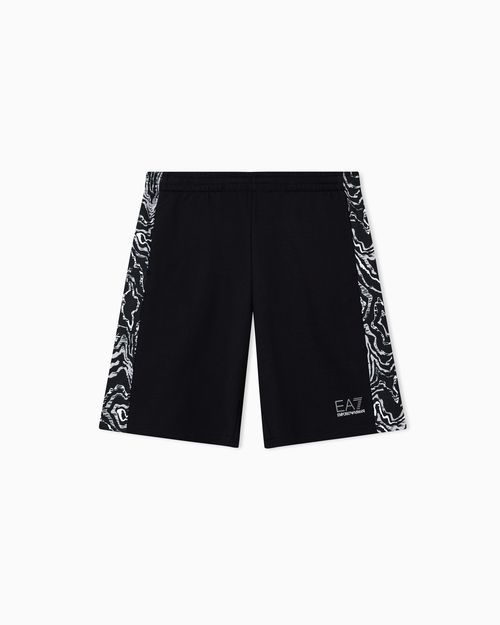 Visibility pure cotton Bermuda shorts