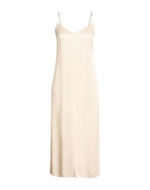 Forte_forte Woman Midi dress Ivory Size 2 Acetate, Viscose