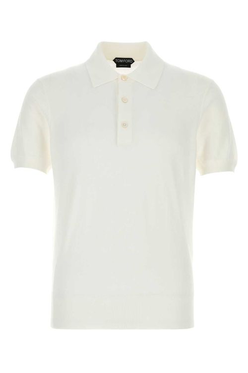 Cotton Polo Shirt — White