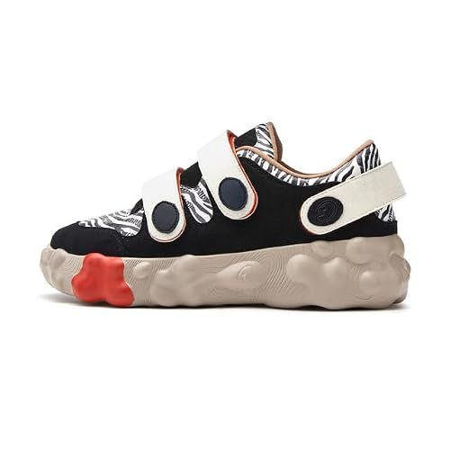 UIN Men's Walking Travel Shoes Slip On Casual Lightweight Wide Toe Chunky Fashion Sneaker Figueras Ⅰ Van Gogh Sunflowers