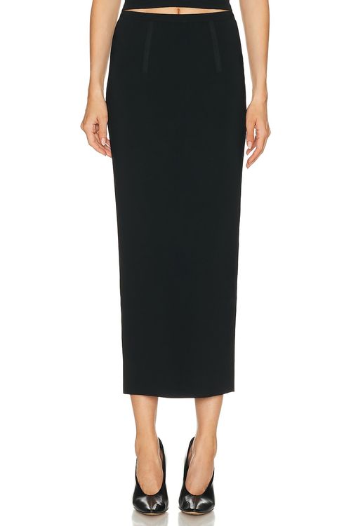 High Sport Long Lawton Skirt in Black - Black. M also in L
