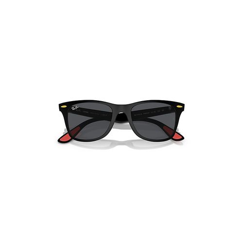 Ray-Ban Rb4195m Scuderia Ferrari Spain Ltd Sunglasses Black Frame Grey Lense