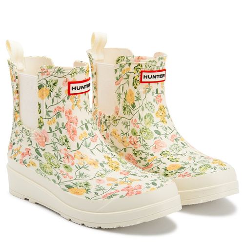 Women's Tabitha Waterproof Rain Boots (Ivory Floral)