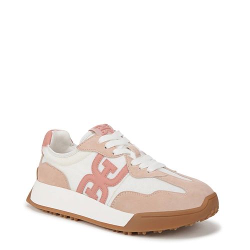 Women's Langley Lace Up Sneaker In Blush