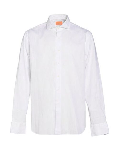 Man Shirt White Size 16 Cotton