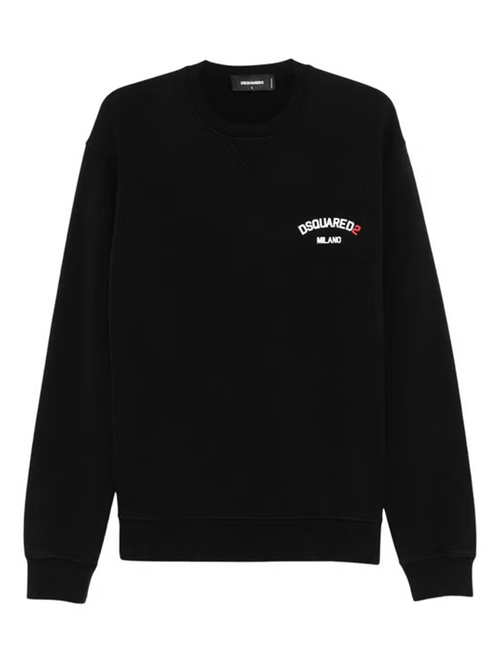 Dsquared2 Small Milano Logo Sweatshirt - Black