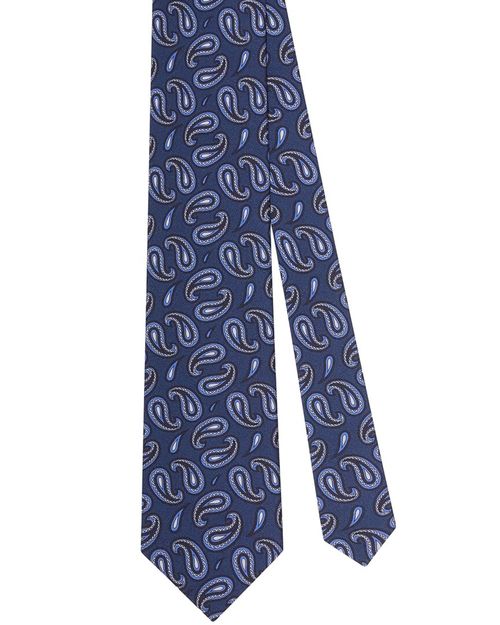 Silk Paisley Printed Silk Best Of Class Necktie