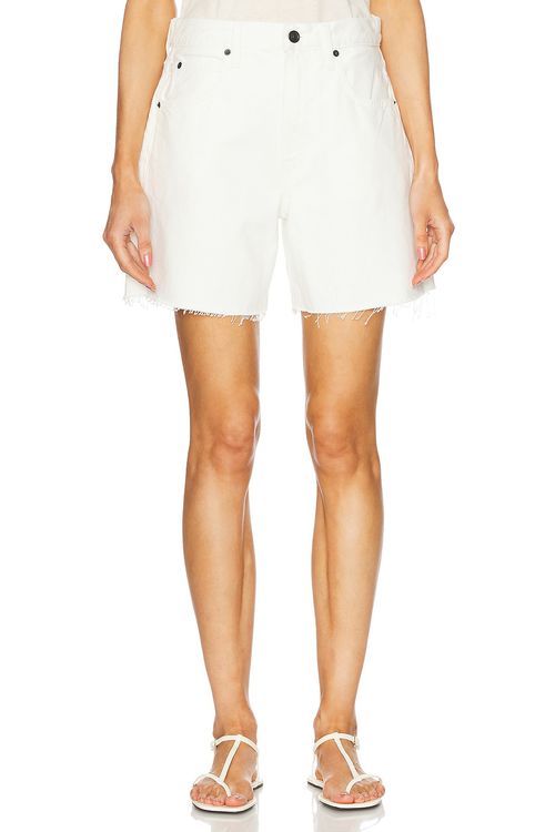 SLVRLAKE Sienna Short in Off White - White.  30 also in