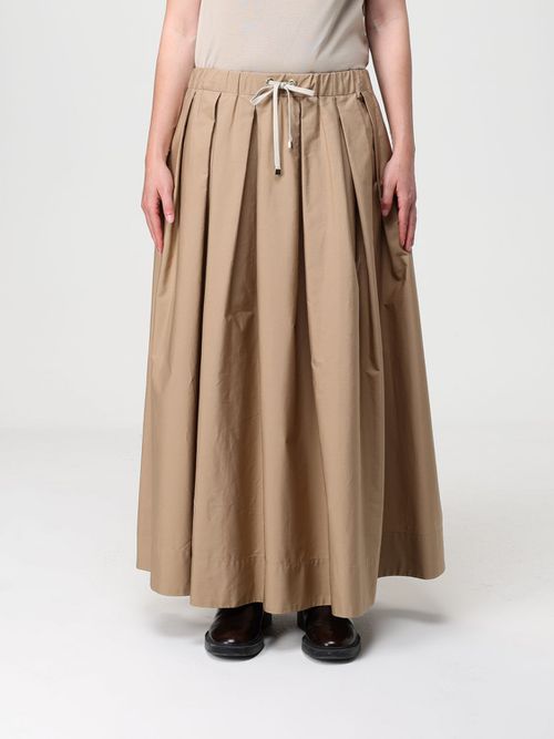 Skirt Woman color Beige