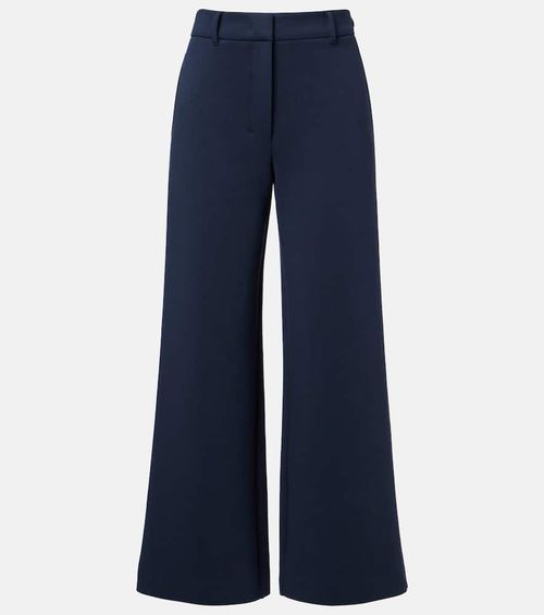 Aerovia cotton-blend wide-leg pants