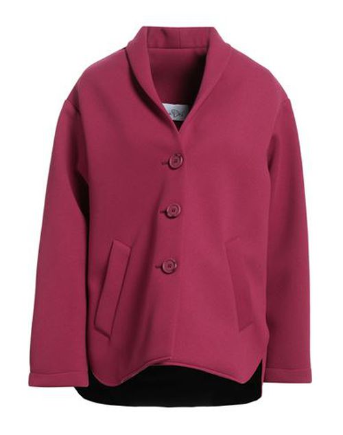 Virna Drò Woman Coat Garnet Size 4 Polyester, Polyurethane, Elastane