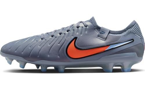 Nike Tiempo Legend 10 Elite Firm-Ground Low-Top Soccer Cleats (Black/Black)