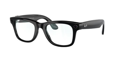 Ray-Ban RW4006 Meta Wayfarer with Blue-Light Block Men's Glasses, , Size 50