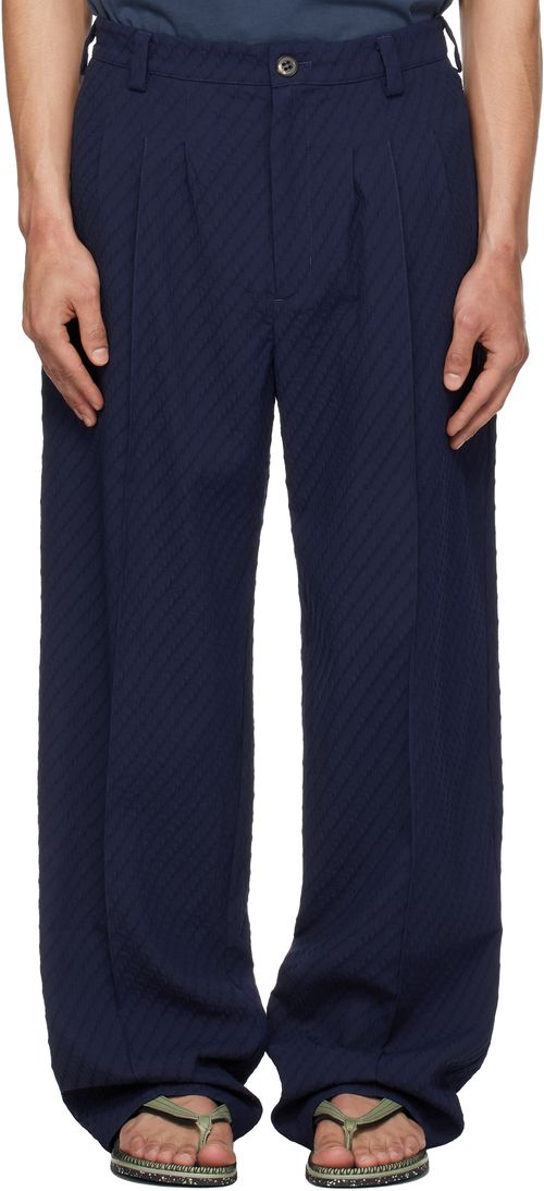 Blue Noro Trousers