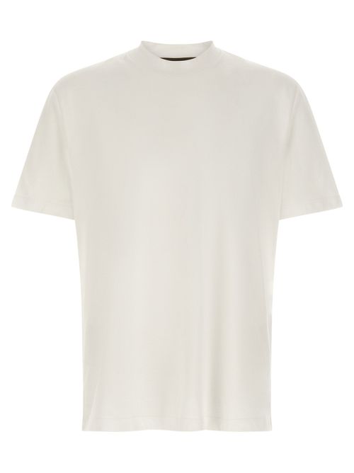 Logo-Embroidered Cotton T-Shirt — White