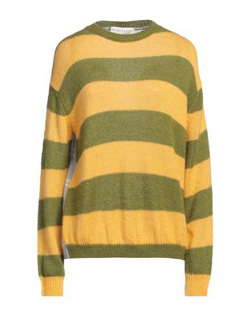 Woman Sweater Yellow Size M Acrylic, Mohair wool, Polyamide