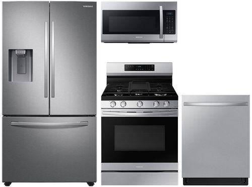 27 Cu. Ft. French Door Refrigerator With Gas Range Package