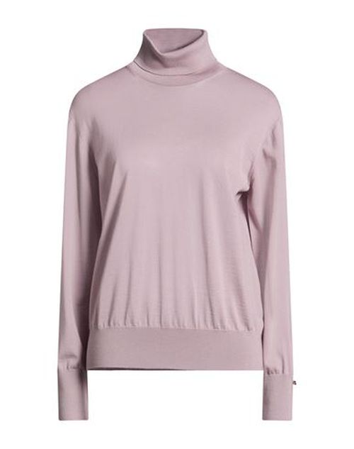 Resort Woman Turtleneck Lilac Size 10 Virgin Wool, Cotton, Viscose