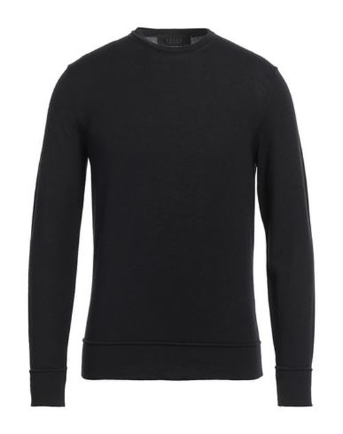 Man Sweater Black Size 36 Merino Wool