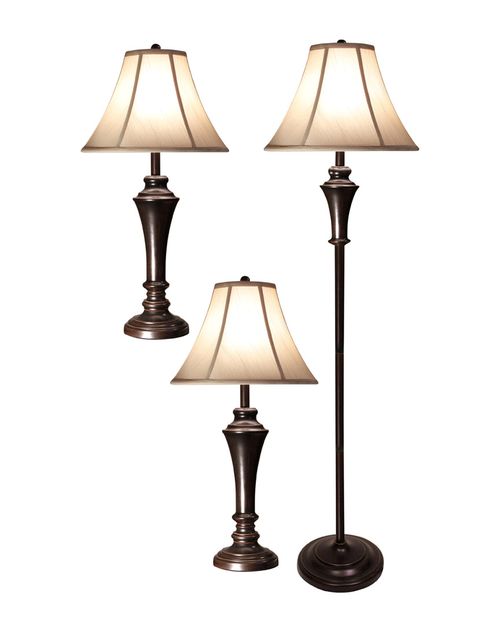 StyleCraft Set Of 3 Lamps