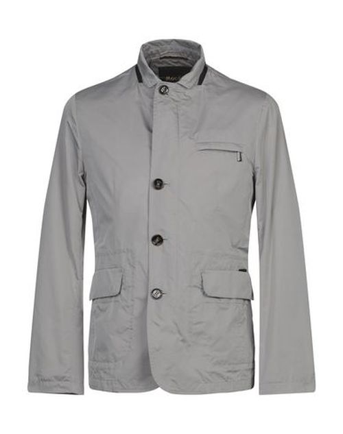 Man Jacket Grey Size 38 Polyester