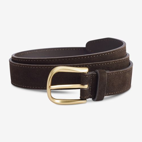 Center Street Belt in Brown Leather