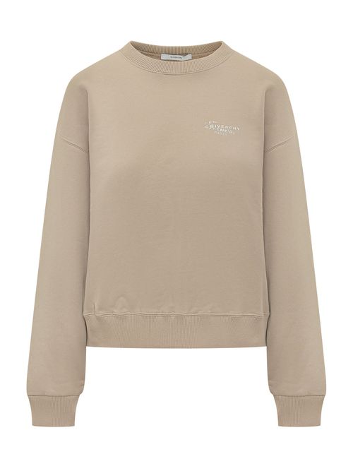 Classic Embroidered Logo Sweatshirt - Giro Neck