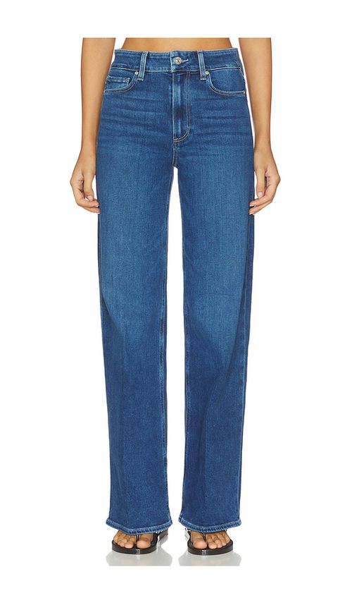 PAIGE Anessa Wide Leg Jeans in Blue. 23. Also , 25, 26, 27, 28, 29, 30, 31, 32