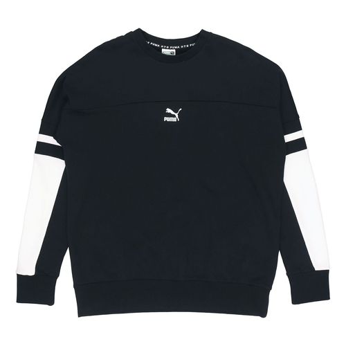 Casual Sports Round Neck Long Sleeves Black