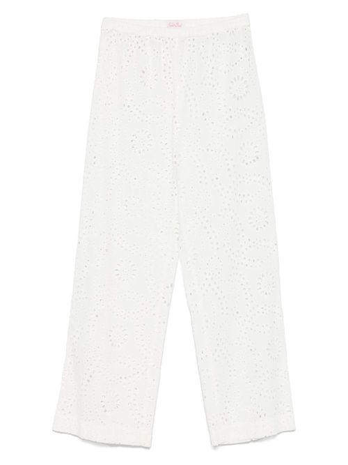 Cotton trousers - White