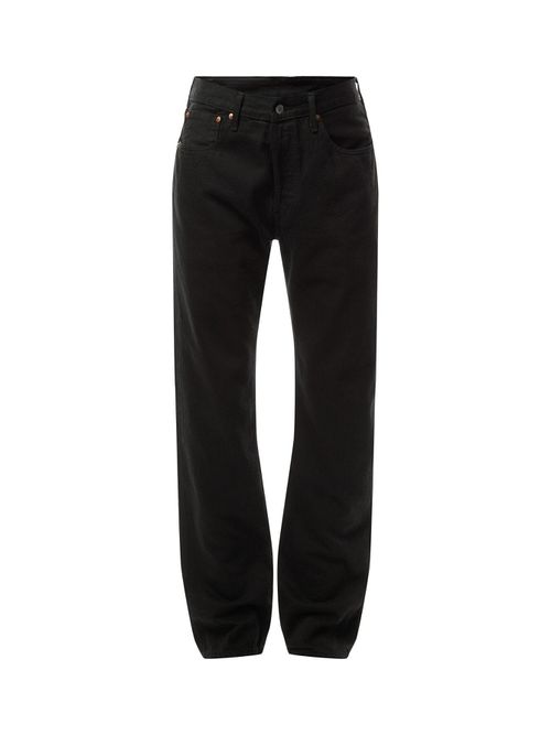 501 Regular Fit Jeans in Black, Cotton, Size 30/30