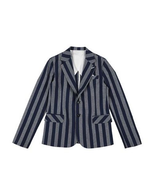 Kid Boy Blazer Navy Size 10 Linen, Cotton, Polyester