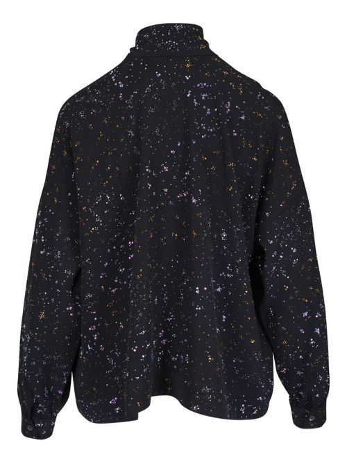 Libertine crystal-embellished blouse - Black